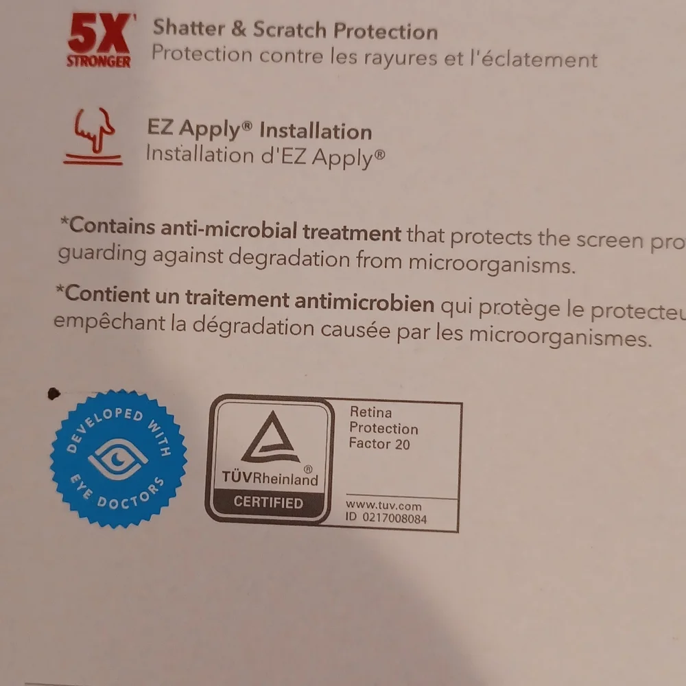 Glass Elite VisionGuard Screen Protector for Samsung Galaxy Tab S7 FE 5G - White